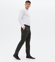 New Look Dark Grey Skinny Suit Trousers